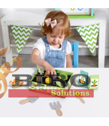 Set de joacă din lemn „Grădină”